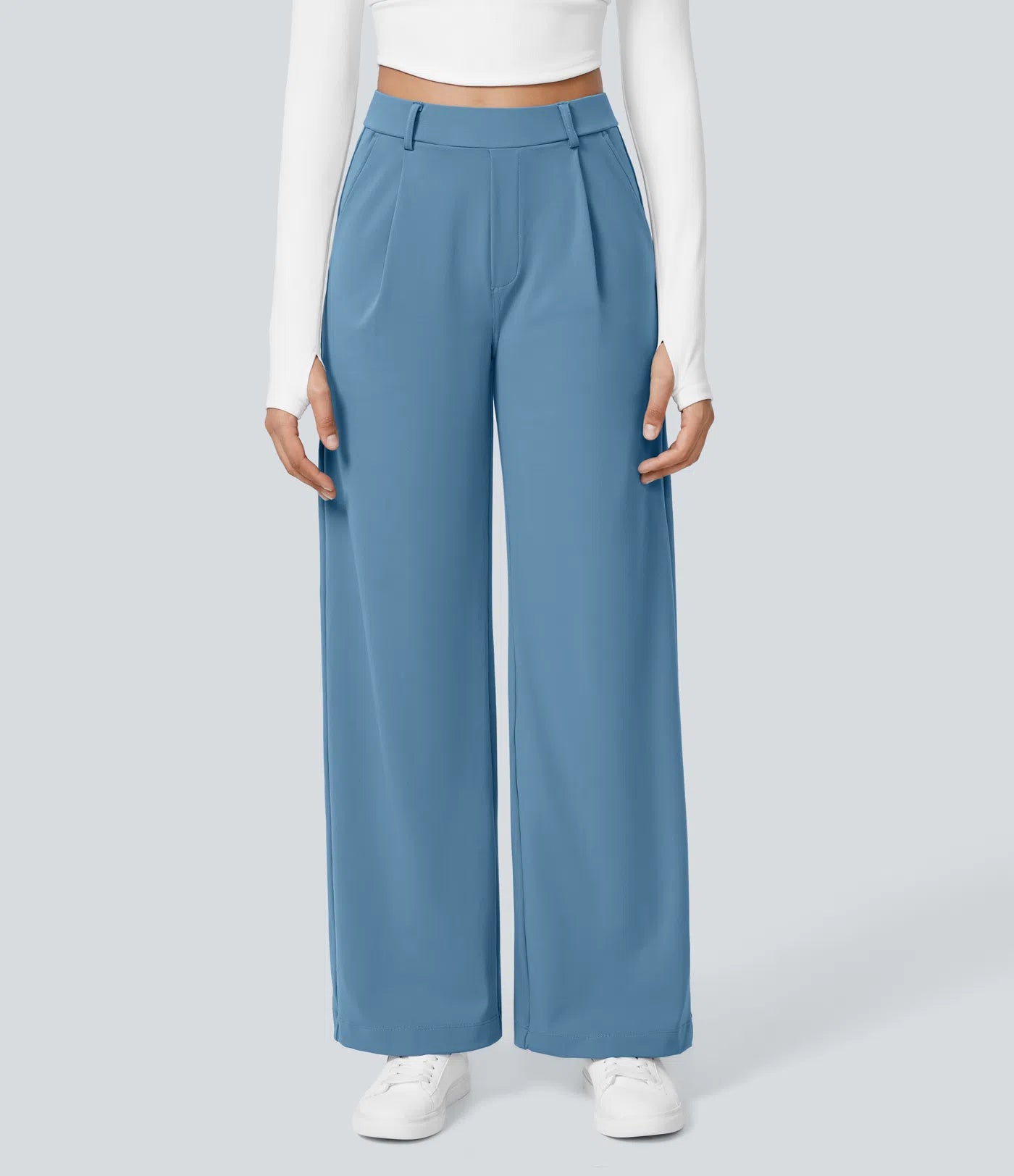 Classic Wide-Leg Trousers