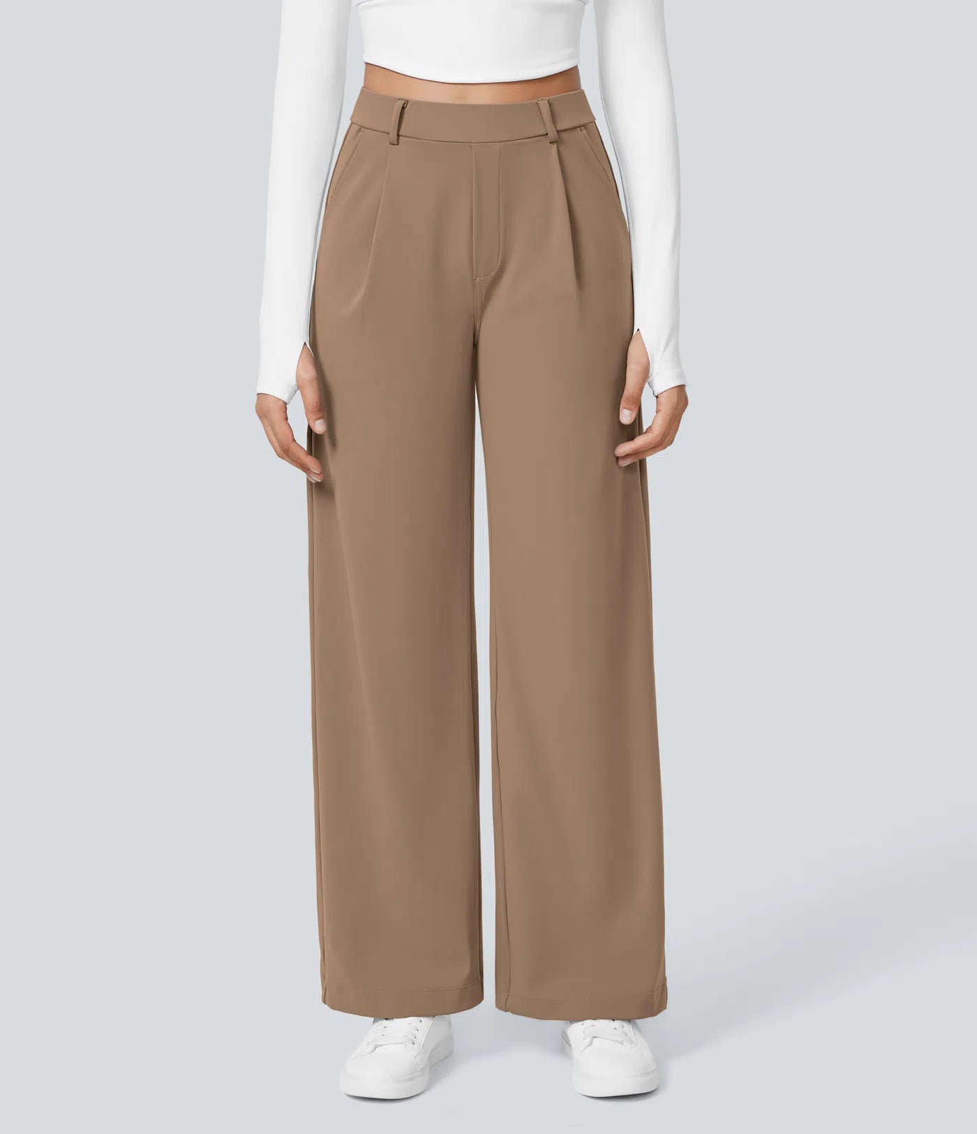 Classic Wide-Leg Trousers