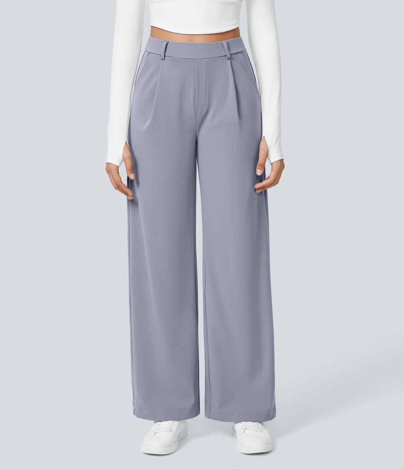 Classic Wide-Leg Trousers