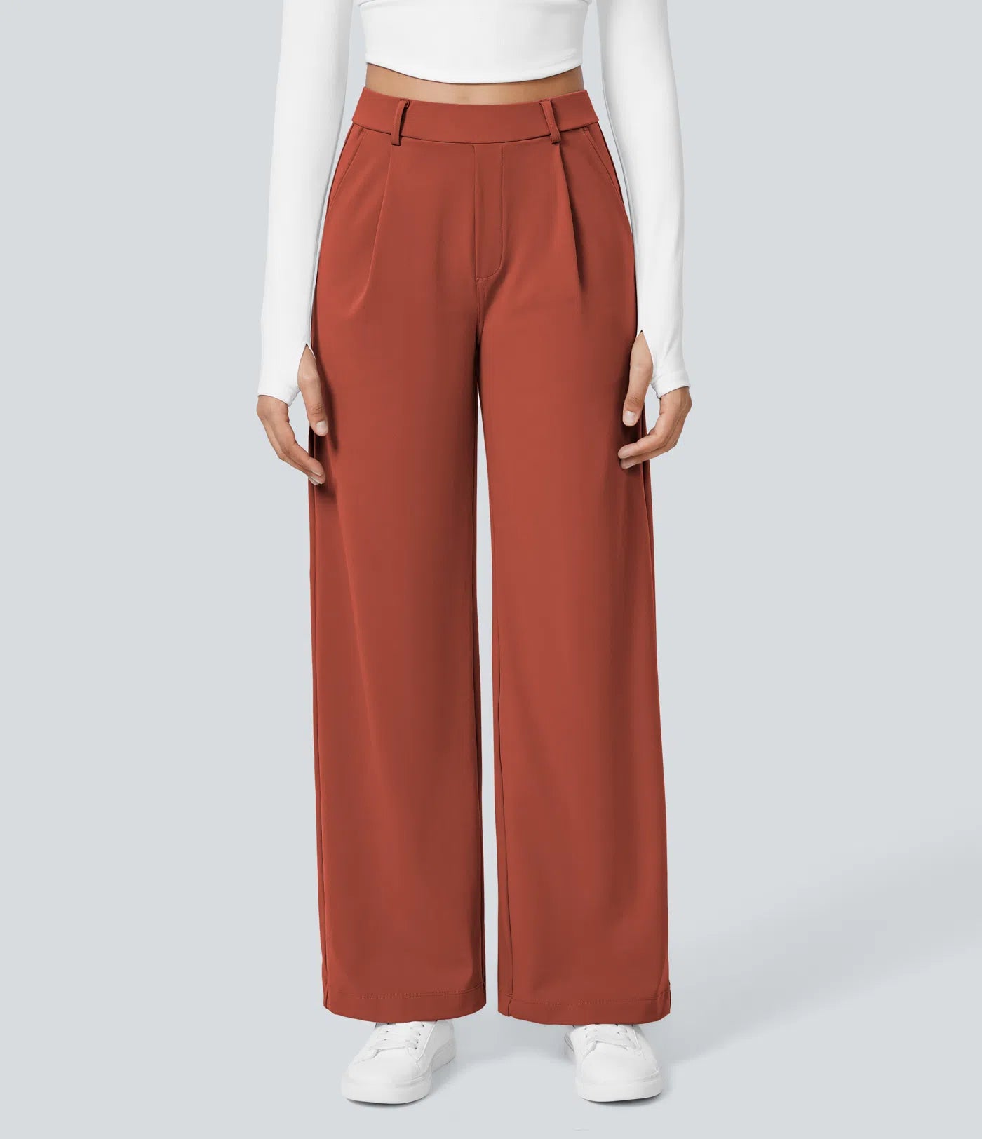 Classic Wide-Leg Trousers